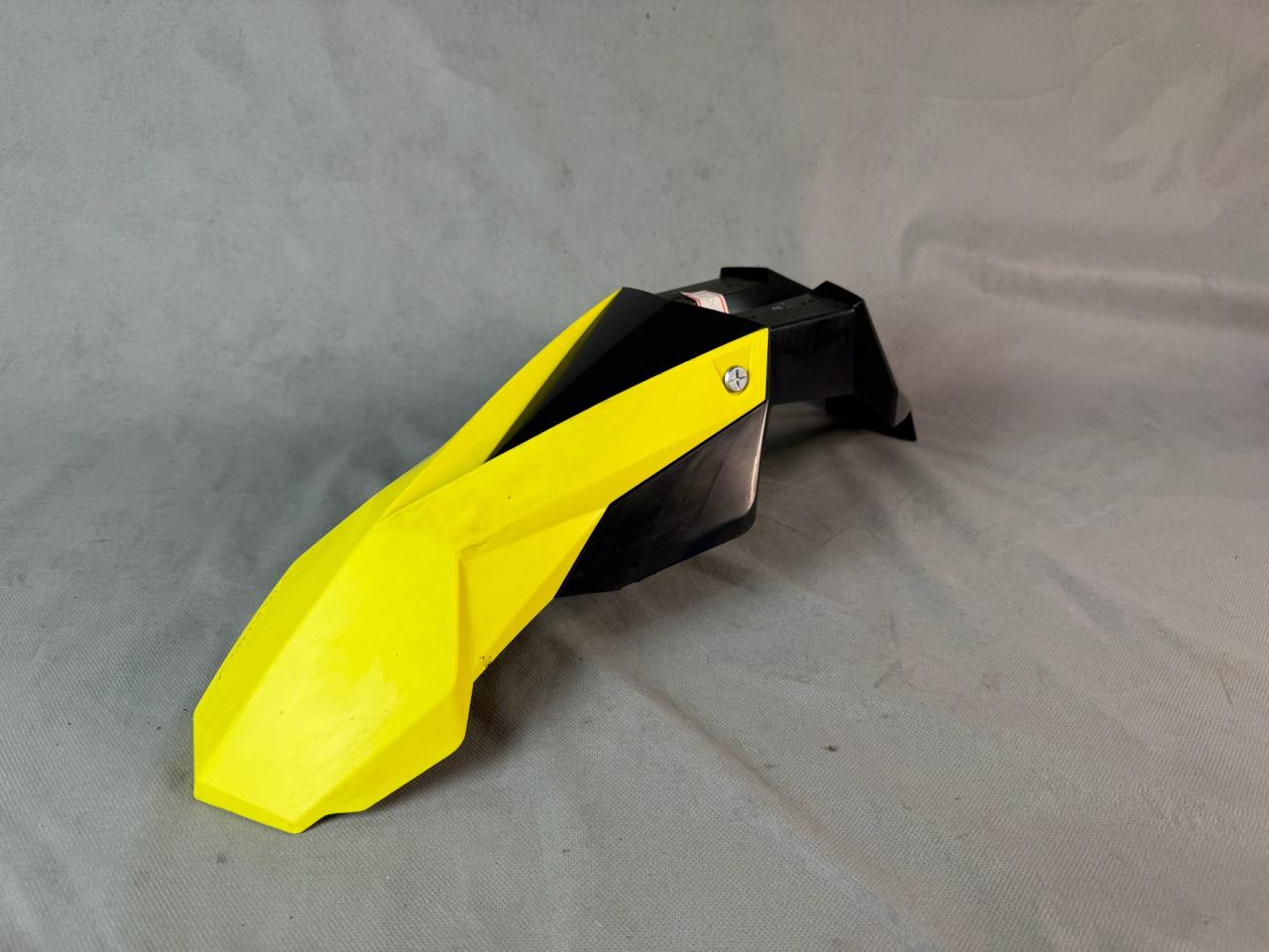 Paralama Dianteiro Amarelo Motard Circuit Universal Supermoto Novo