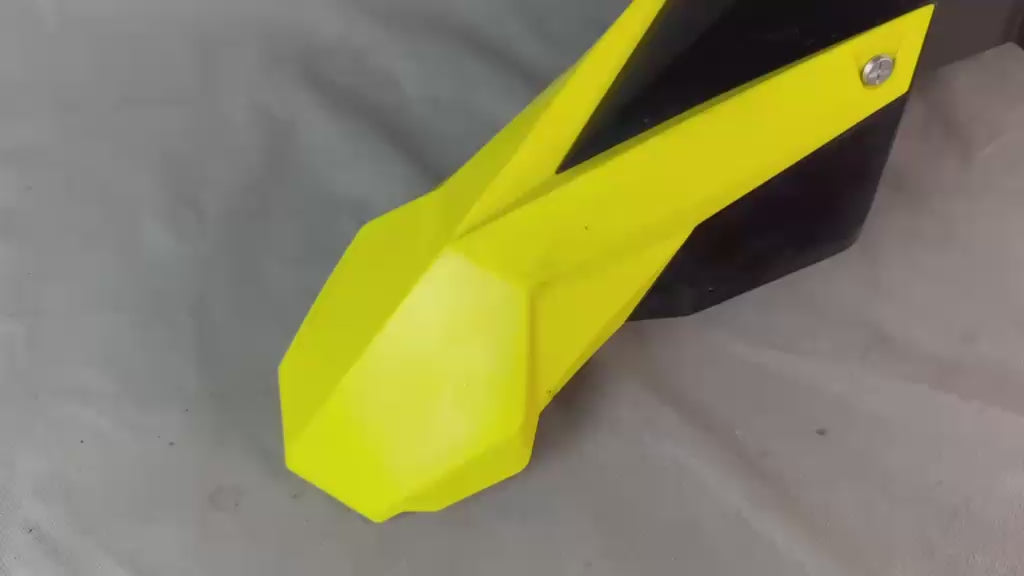 Paralama Dianteiro Amarelo Motard Circuit Universal Supermoto Novo